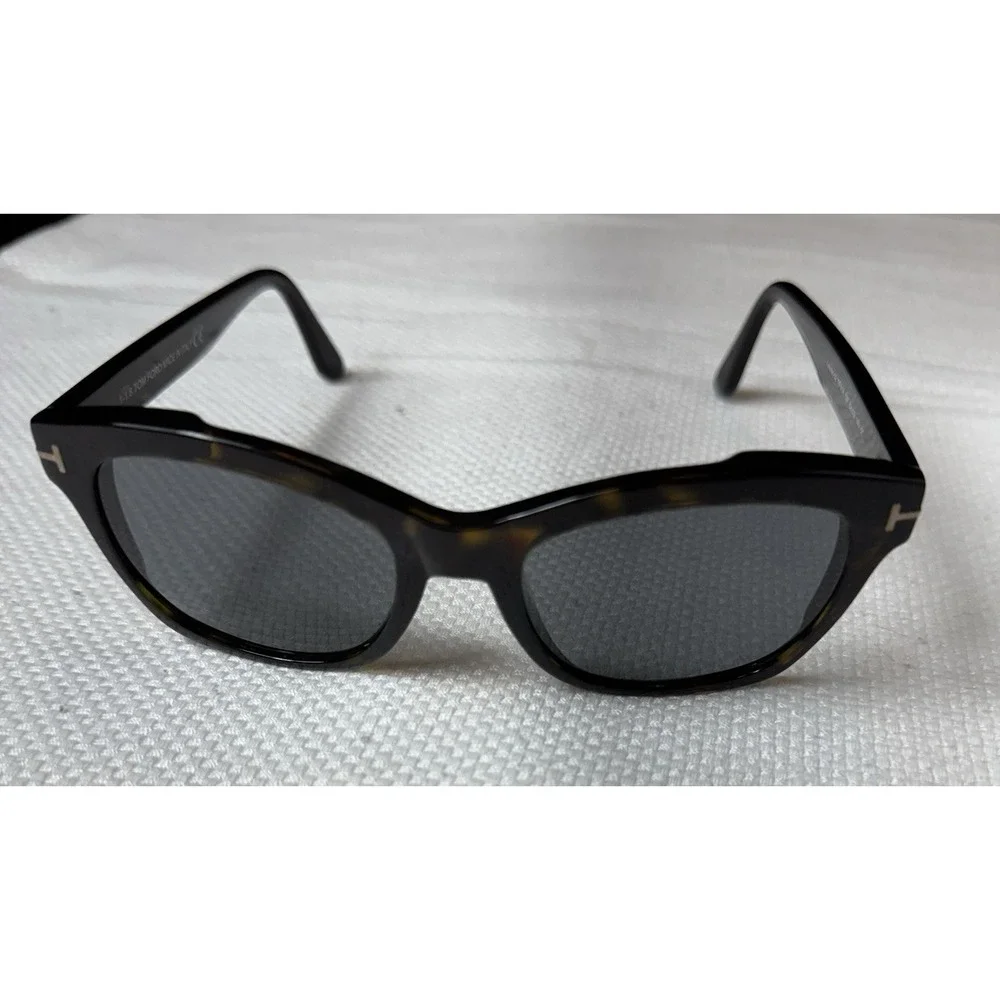 TOM FORD  Authentic Black Cat Eye Ladies Sunglasses TF614 01H 52[]19 Frames Only